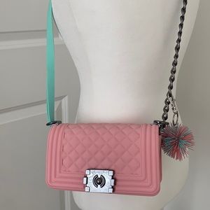 American Jewel Silicone crossbody purse